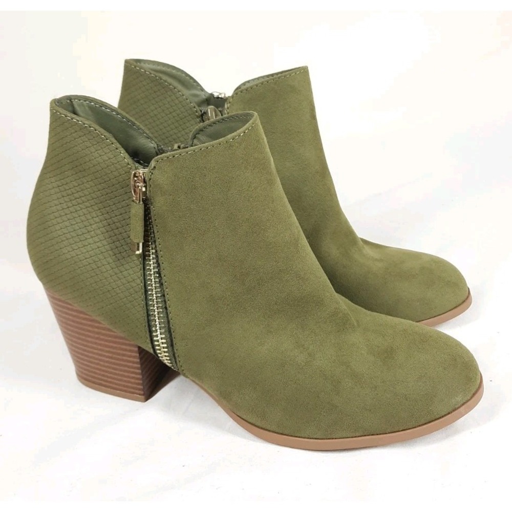 Style & Co Women's Olive Masrinaa‎ Ankle Booties Shoe Size 7.5M